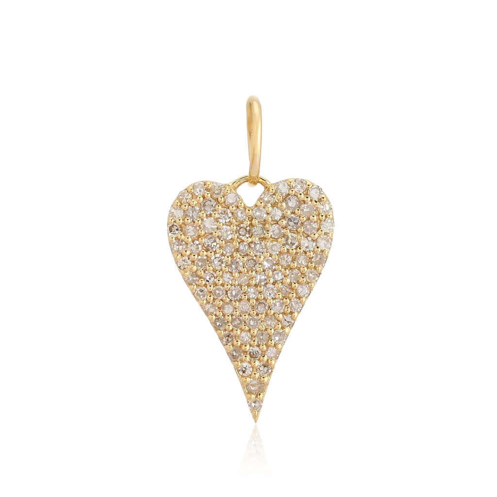 Charm - Pave Heart - Amanda’s