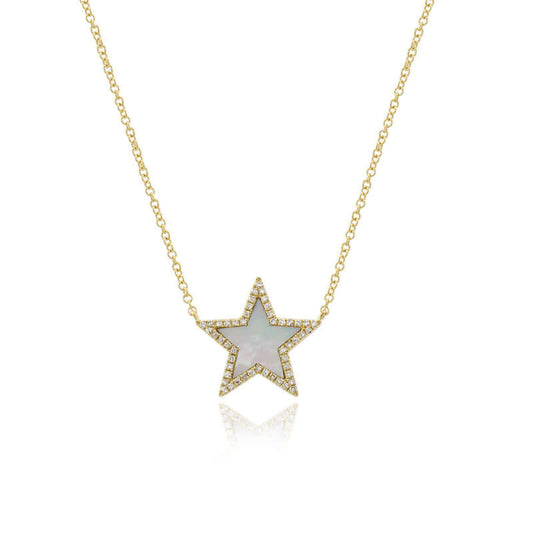 Necklace - Stone Pave Star