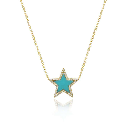 Necklace - Stone Pave Star