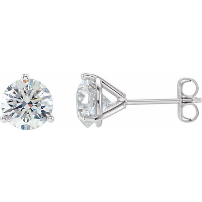 1 CTW Lab-Grown Diamond Stud Earring