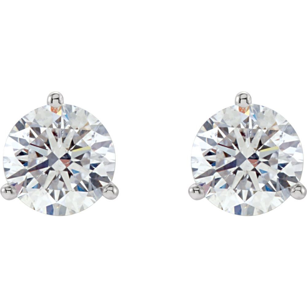 1 CTW Lab-Grown Diamond Stud Earring