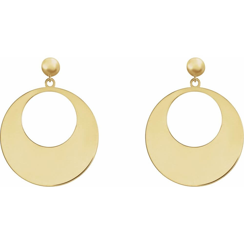 Circle Dangle Earrings