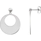 Circle Dangle Earrings