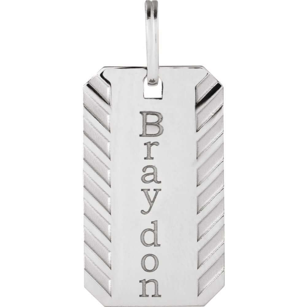 ENGRAVABLE DOG TAG