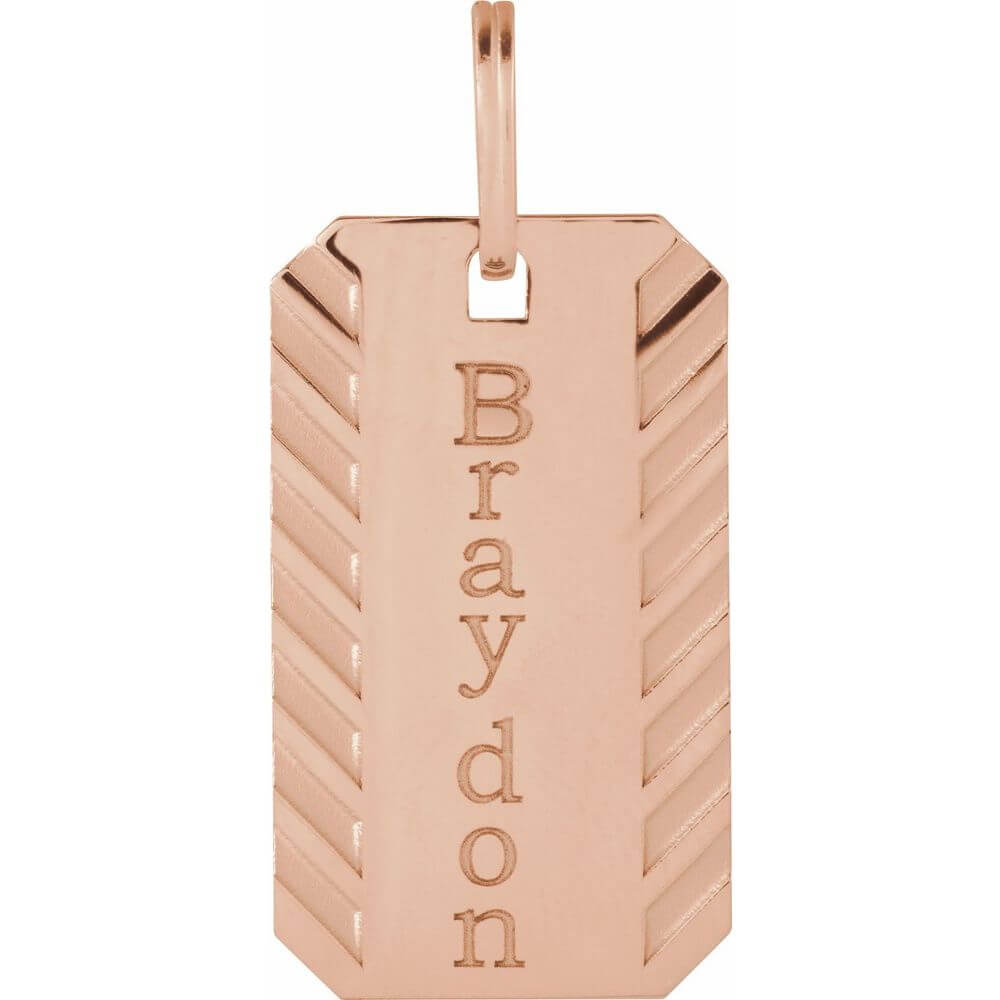 ENGRAVABLE DOG TAG