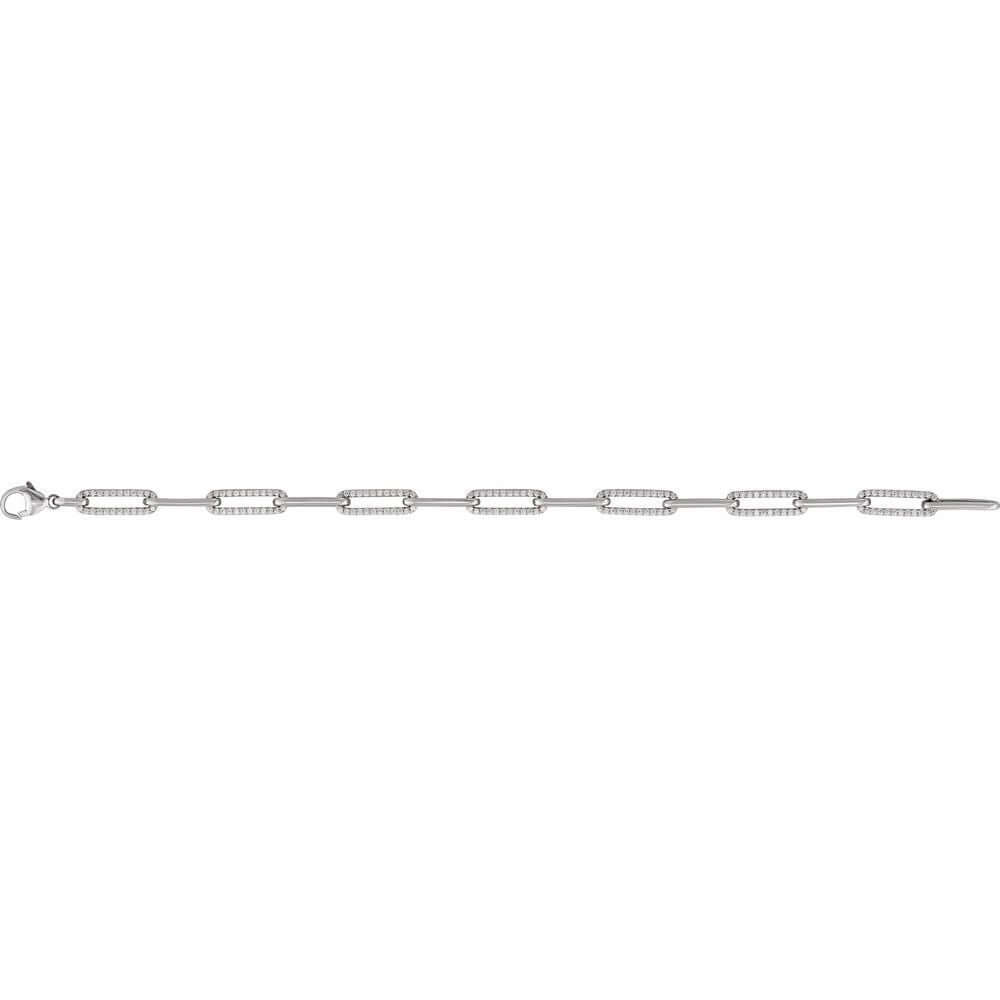 Bracelet - Natural Diamond Link 7"