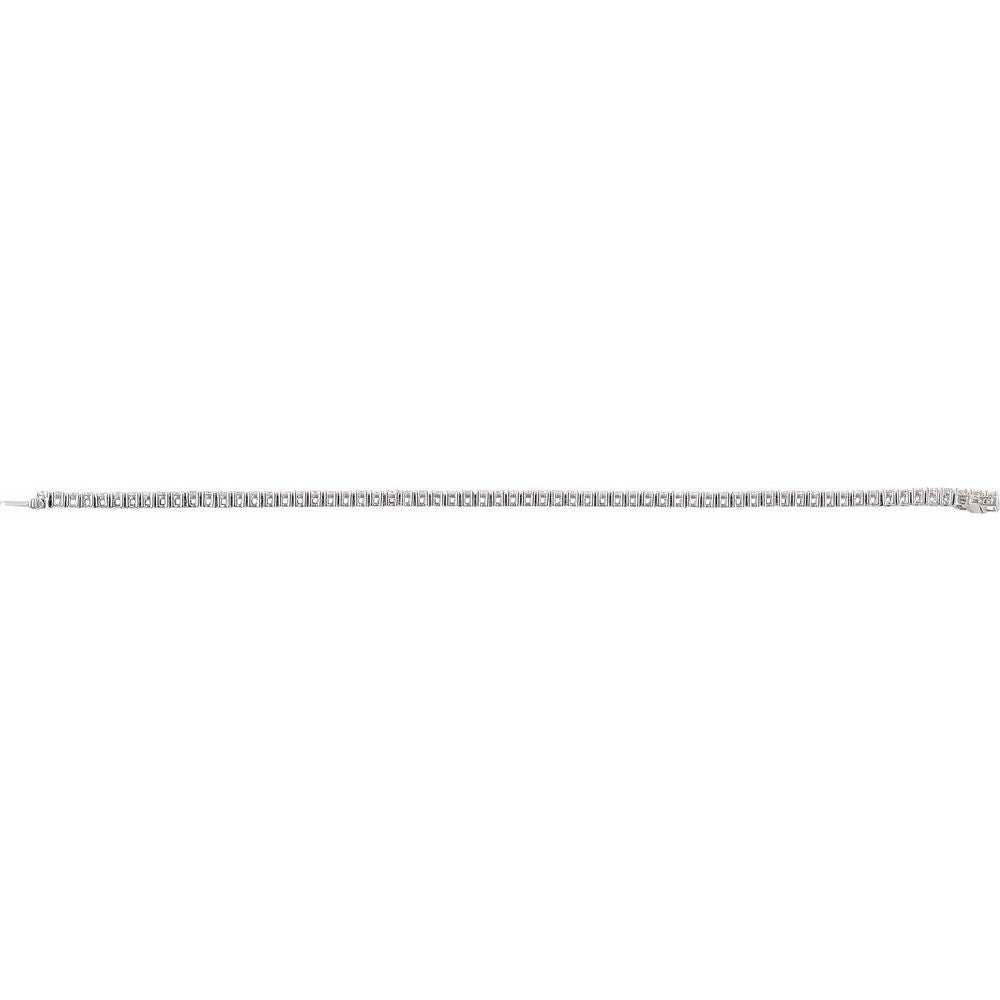 4 CTW Lab-Grown Diamond Line Bracelet