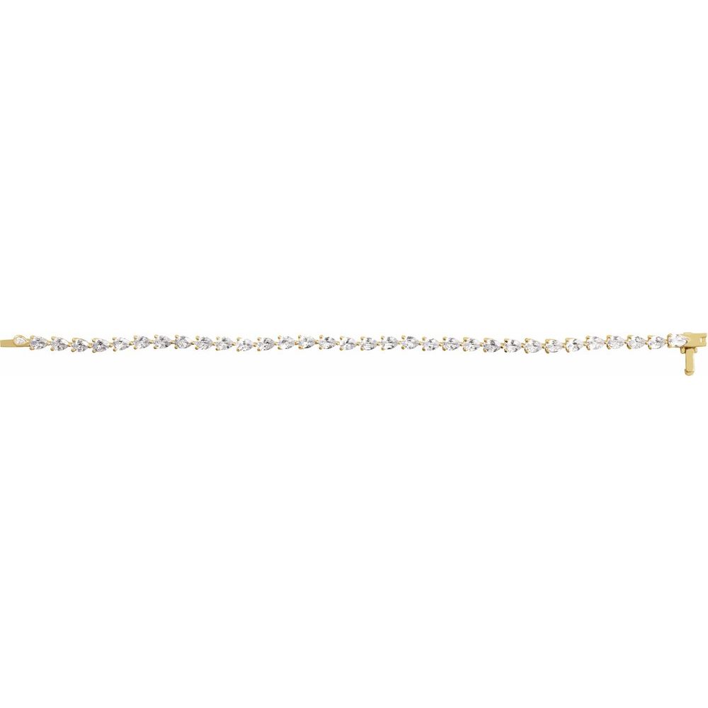 Lab-Grown Diamond Line Bracelet