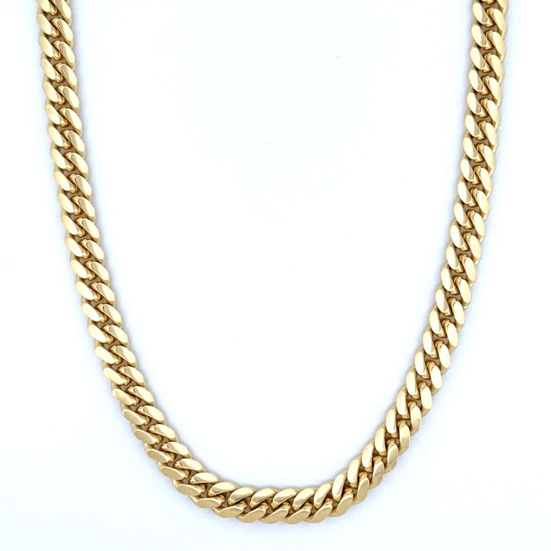 14k solid gold cuban link amandasjewelry.com