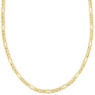 14K Yellow Gold Figaro Chain