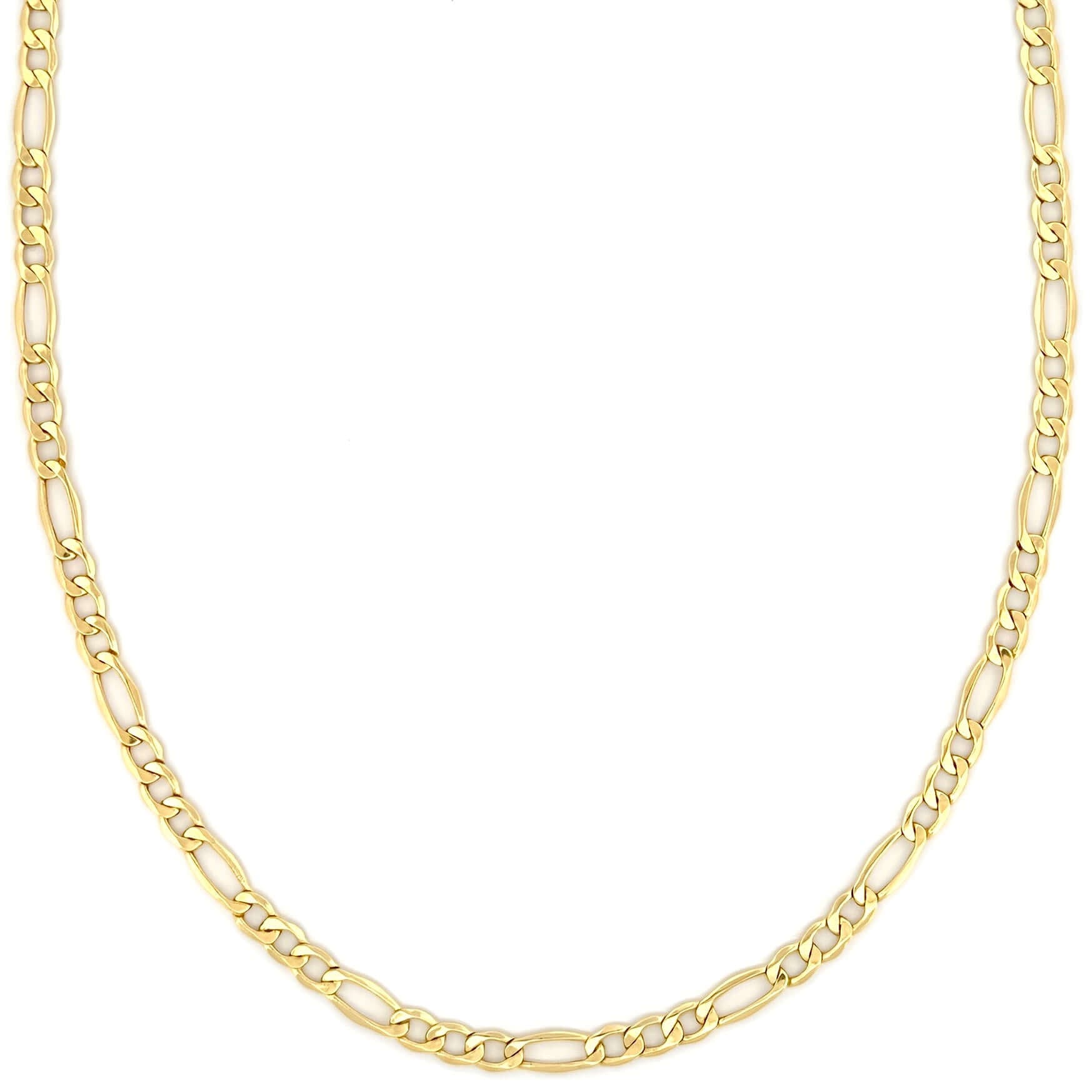 14K Yellow Gold Figaro Chain