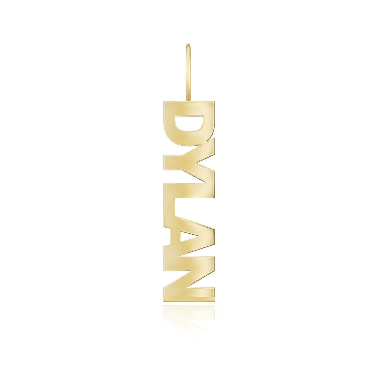 Gold Name Charm