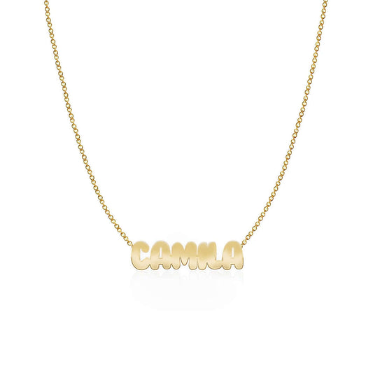 Necklace - Cutout Name Chain