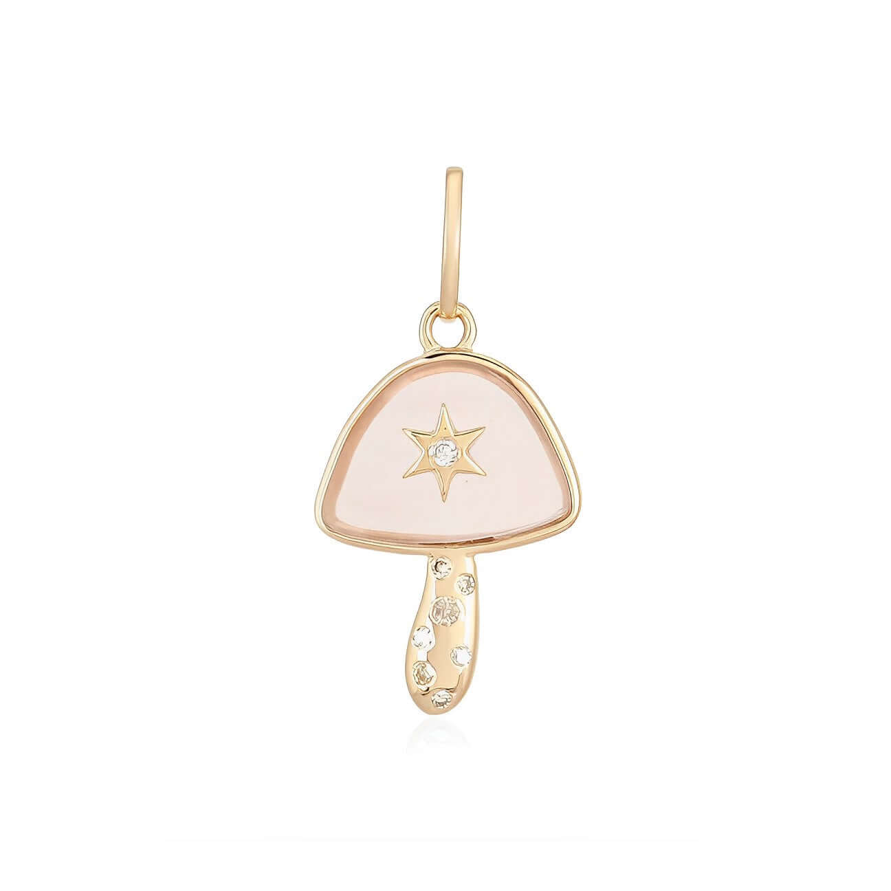 14k mushroom charm amandasjewelry.com