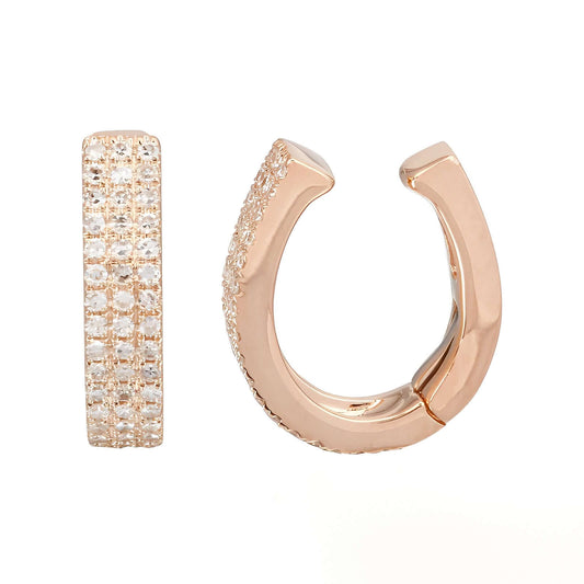 Thick Natural Diamond Cuff