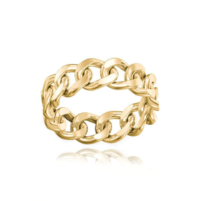 Ring - Gold Cuban Chain