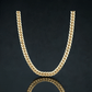 14K Solid Gold Cuban Link Chain - 6mm