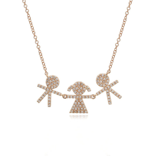 Necklace - Pave Boys and Girls