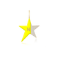 Enamel Side Pave Star Charm