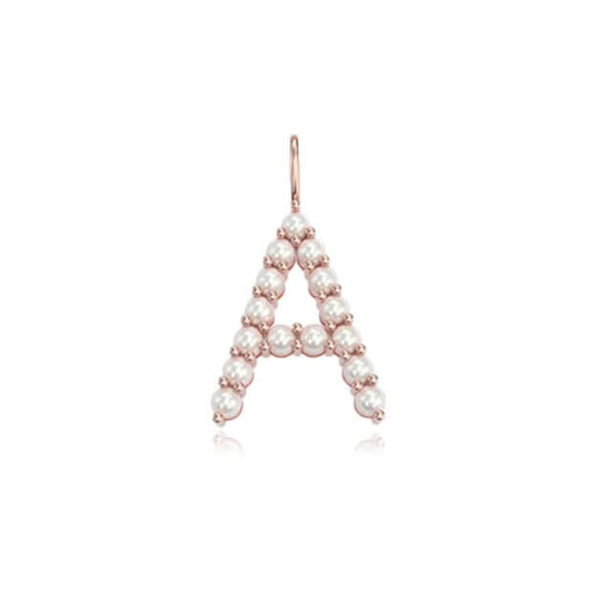 Charm - Small Pearl Initial